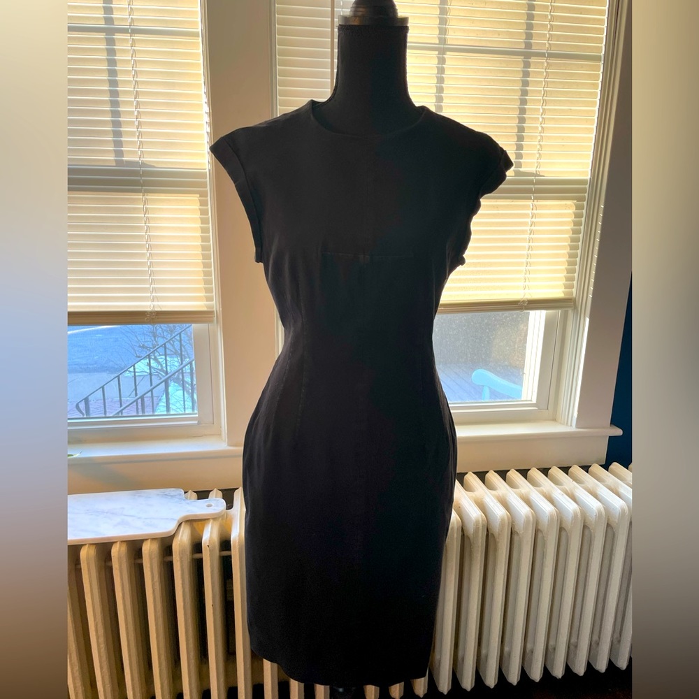 Black banana republic dress